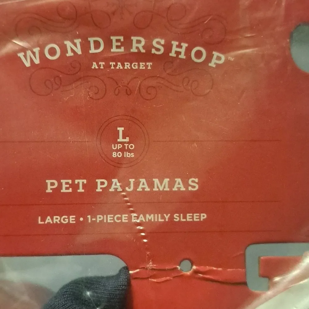 Wondershop at Target pet pajamas size large
